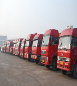 常州到吴忠物流车辆展示